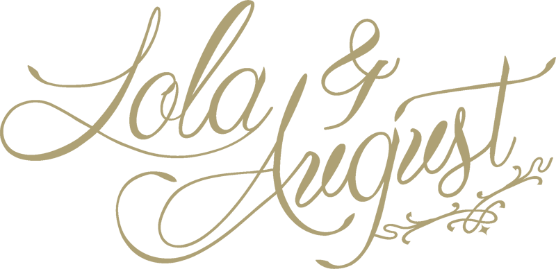 Lola & August - Luxury Handmade Lingerie & Intimates - Logo